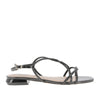 Sandalo albano vanity donna - nero