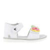 Sandalo asso flavia bimba - bianco