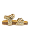 Sandalo balocchi bio bambina - oro