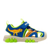 Sandalo bull boys t-rex bambino - blu