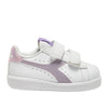Sneakers diadora game p td girl bimba - bianco