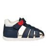 Sandalo geox macchia bimbo - blu