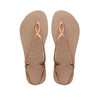 Ciabatta havaianas luna donna - oro