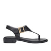 Sandalo nerogiardini donna - nero