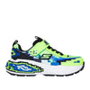 Sneakers skechers mega-craft 4k bambino - verde