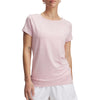 T-shirt under armour donna - rosa
