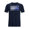 T-shirt under armour uomo - blu