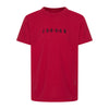 T-shirt air jordan unisex bambino - rosso