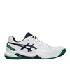 Scarpa tennis asics gel-dedicate 8 clay uomo - bianco
