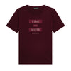 T-shirt freddy donna - bordeaux