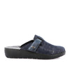 Pantofola grunland roca donna - blu