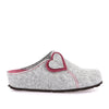 Pantofola grunland gemy donna - grigio