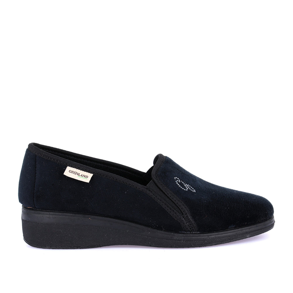 Pantofola Grunland Irae Donna - Nero