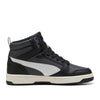 Sneakers puma rebound v6 mid jr ragazzo - nero