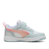 Sneakers puma rebound v6 lo space belle ac+ ps bambina - bianco