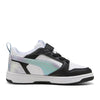 Sneakers puma rebound v6 lo space belle ac+ ps bambina - bianco