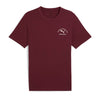 T-shirt puma uomo - bordeaux