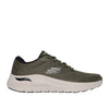 Scarpa running skechers arch fit 2.0 uomo - oliva