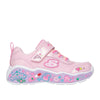 Sneakers skechers play scene - fun squad bimba - rosa