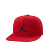Cappello air jordan unisex bambino - rosso