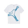 T-shirt air jordan unisex ragazzo - bianco