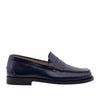 Mocassino antica cuoieria gloss uomo - blu