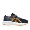 Scarpa running asics patriot 14 ps bambino - blu