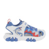 Sandalo bull boys mosasauro lights bambino - bianco