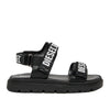 Sandalo diesel unisex ragazzo - nero