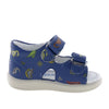 Sandalo falcotto new river bimbo - blu