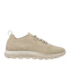 Sneakers geox spherica a uomo - beige