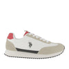 Sneakers u.s. polo assn. alden uomo - crema