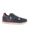 Sneakers u.s. polo assn. deni uomo - blu