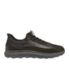 Sneakers geox u spherica plus a - nappa+scam uomo - marrone