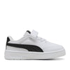 Sneakers puma court classic clean ac+ inf unisex bimbo - bianco