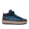 Sneakers sun68 boy's genius midi bambino - blu