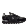 Sneakers u.s. polo assn. aron uomo - nero