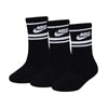 Calze nike unisex bimbo - nero