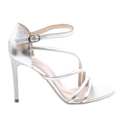 Sandalo NeroGiardini Donna - Argento