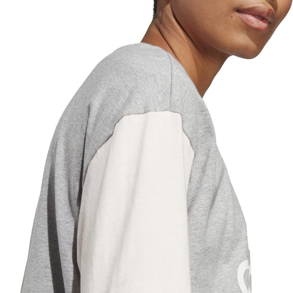 T-Shirt Adidas Donna - Grigio