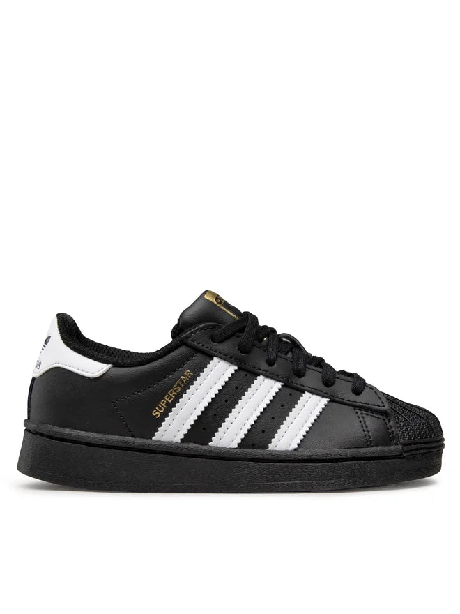 Sneakers Adidas Originals Superstar C Unisex Bambino - Nero