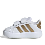 Scarpa Running Adidas Grand Court 2.0 cf Unisex Bimbo - Bianco