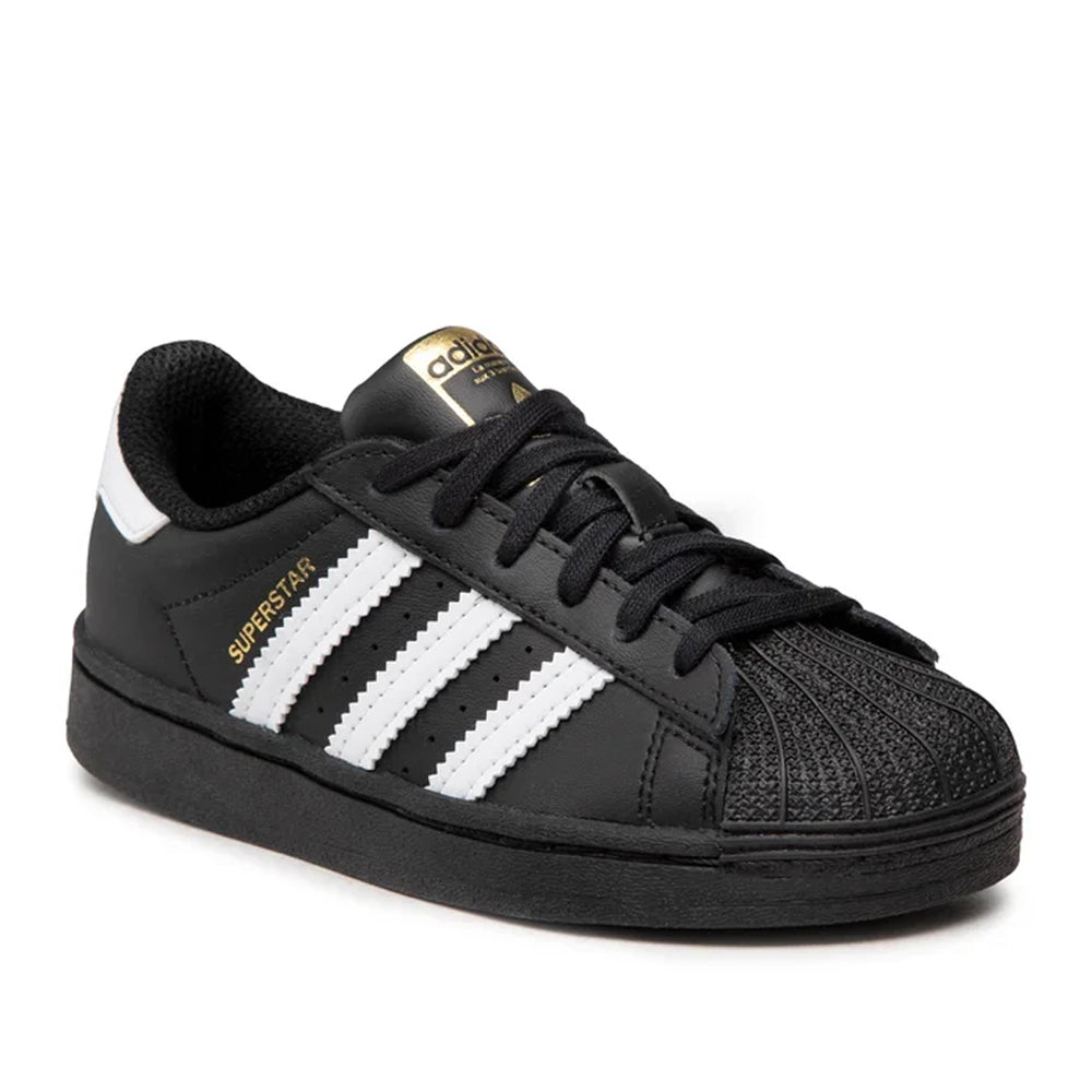 Sneakers Adidas Originals Superstar C Unisex Bambino - Nero