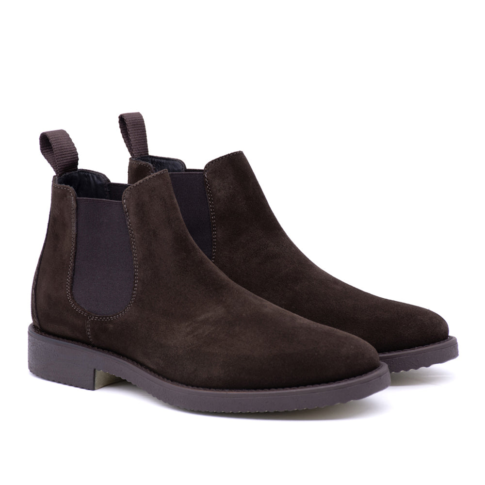 Stivaletto Antica Cuoeria Velour Uomo - Marrone