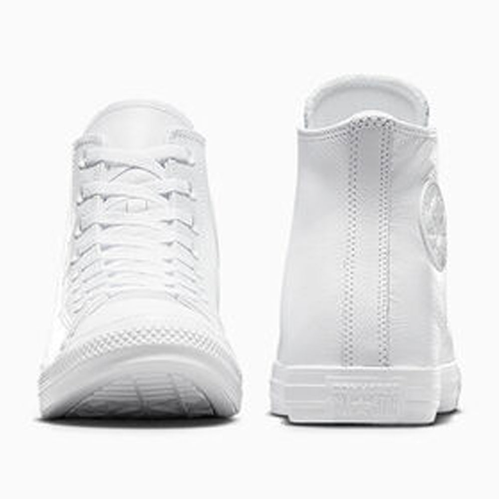 Sneakers Converse Ctas Lthr hi Uomo - Bianco
