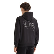 Felpa Diadora Uomo - Nero