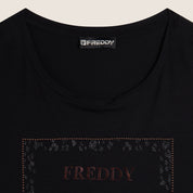 T-Shirt Freddy Donna - Nero