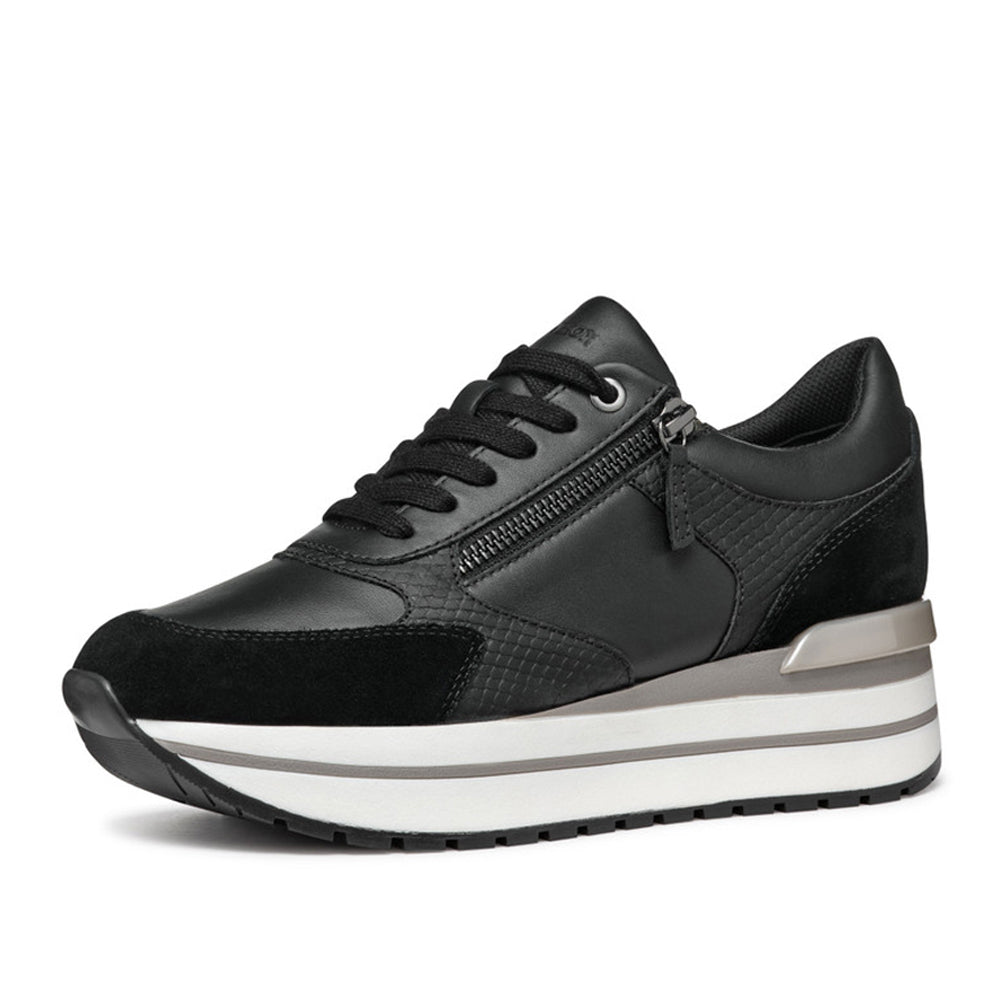 Sneakers Geox New Kency Donna - Nero