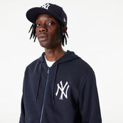 Felpa New Era New York Yankees Uomo - Blu