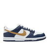 Sneakers nike dunk low gs unisex bambino - bianco